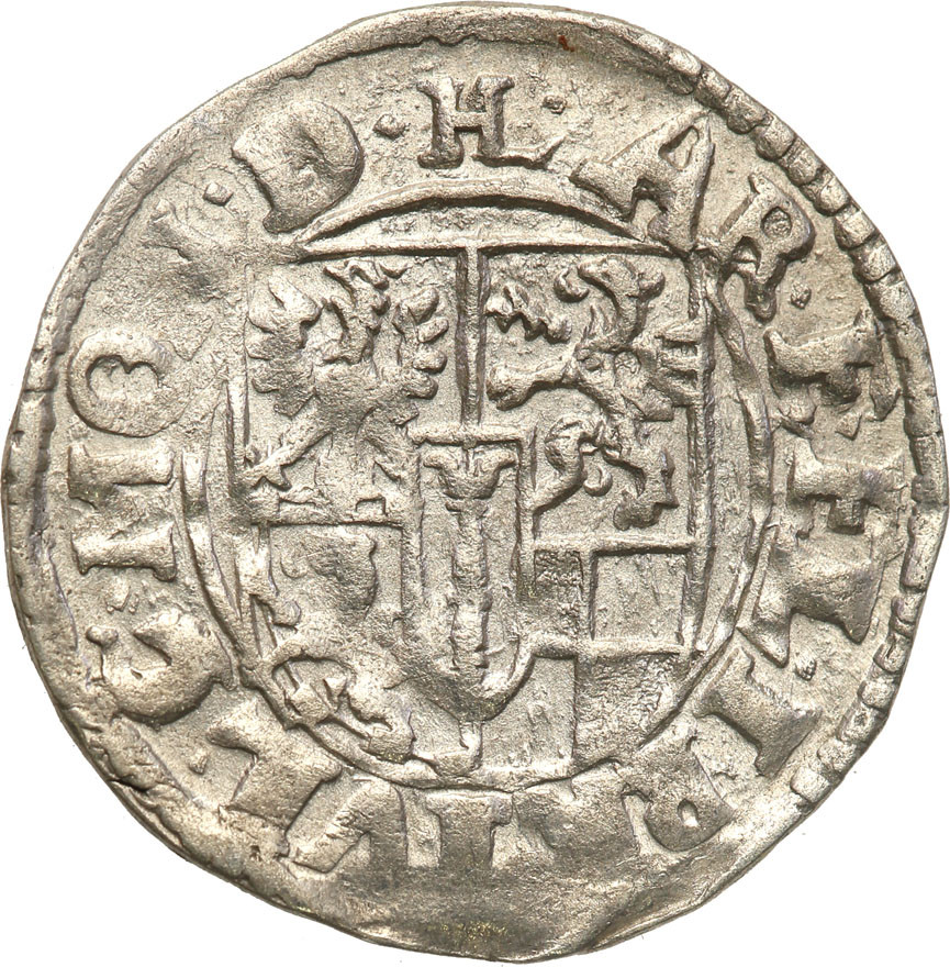 Prusy Książęce. Grosz 1614, Drezdenko